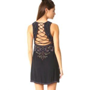 Free People Mandala Shift Mini Dress